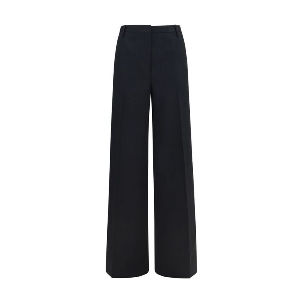 Fendi Black Cotton Casual Women's Pants